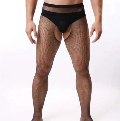 Crotchless Fishnet Pantyhose