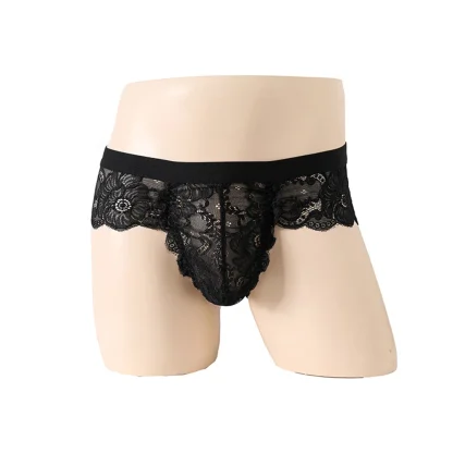 Large Comfy Pouch Lace Brief - Image 3