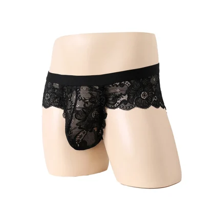 Large Comfy Pouch Lace Brief