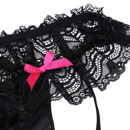 Bowknot Decor Skirted Jockstrap - Image 6