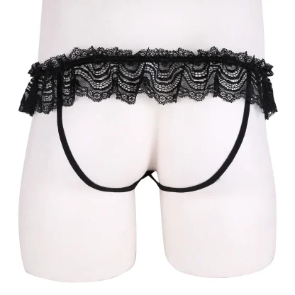 Bowknot Decor Skirted Jockstrap - Image 8