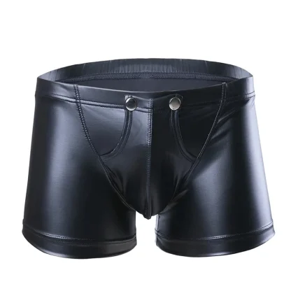 Snap Button Crotch Boxer Brief