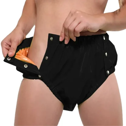 Double Layer Snap Button Panties - Image 14