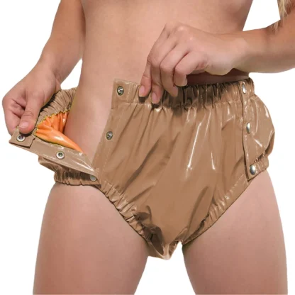 Double Layer Snap Button Panties - Image 4