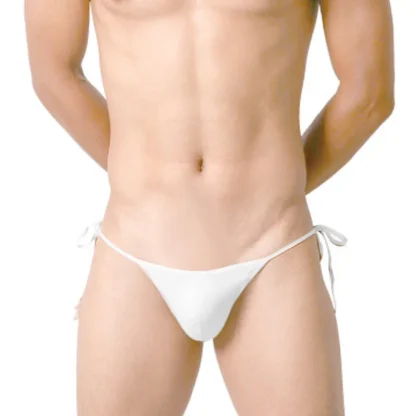 Ties Side Solid Color G-string - Image 3