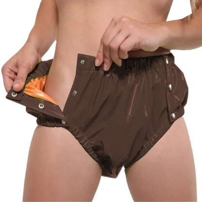 Double Layer Snap Button Panties - Image 10