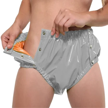 Double Layer Snap Button Panties - Image 6