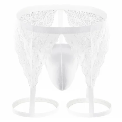 Suspender Leg Belt Lace G-string - Image 2